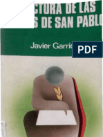 Garrido, Javier - Relectura de Las Cartas de San Pablo