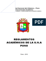 Reglamentos Normas Academicas 2010 PDF