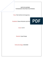 Plan Familiar de Emergencias PDF