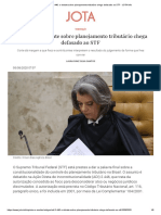 ADI 2.446 - o Debate Sobre Planejamento Tributário Chega Defasado Ao STF - JOTA Info