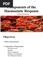 11-Components of The Haemostatic Response