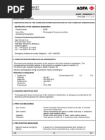 Safety Data Sheet: According To EC Directive 2001/58/EC