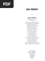 Legal Research (2002) - Rodriguez