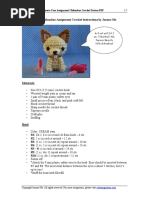 Cute Amigurumi!: Presents: Free Amigurumi Chihuahua Crochet Pattern PDF