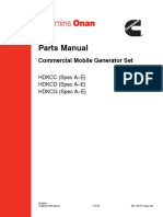 Cummins-Onan 12HDKCD-2209C Generator Parts Manual PDF