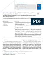 Is Sensory Processing Associated With Prematurity, Motor and Cognitive Development at 12 Months of Age?