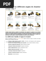 Quels Sont Les Différents Engins de Chantier Et Leur Rôle