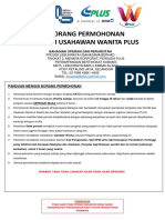 1.borang Permohonan Program Keusahawanan Wanita Plus