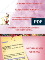 Aceptaciones Bancarias DOS