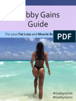 Gabby Gains Guide: For Your Fat Loss and Muscle Building Goals