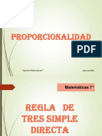 Proporcionalidad Directa e Inversa PDF