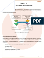 Biotechnology and Its Applications Chapter - 12