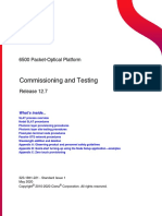 6500 Packet-Optical Platform Commissioning and Testing