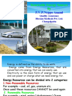 Renewable Energy Sources By: P.V.P.Neppo Anand