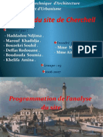 Cherchell Analyse de Site