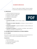 Documentos Mercantiles