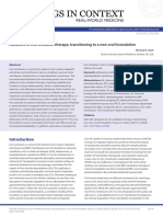 Original Research: Advances in Iron Chelation Therapy: Transitioning To A New Oral Formulation