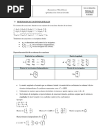 Teoria de Sistemas de Ecuaciones Lineales