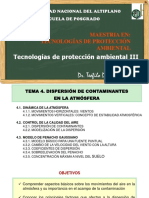 Capítulo 04 Dispersión de Contaminantes en La Atmosfera