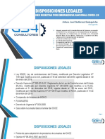 Modulo COVID 19 Disposiciones Legales