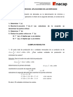 Guia #4 Aplicación A Economia (Criterio Segunda Derivada)