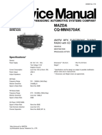 Mazda CQ-MM4570AK: Panasonic Automotive Systems Company