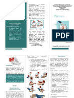 Triptico Primeros Auxilios