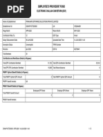 Employee'S Provident Fund: Electronic Challan Cum Return (Ecr)