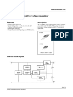 Ka78Mxx: 3-Terminal 0.5A Positive Voltage Regulator