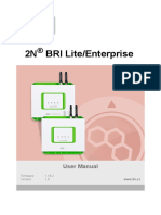 2N BRI Lite/Enterprise: User Manual