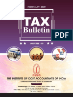 Bulletin: The Institute of Cost Accountants of India