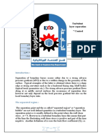 Turbulent Boundary Layer Separation and