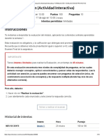 (M3-E1) Evaluación (Actividad Interactiva) - FORMULACIÓN Y EVALUACIÓN DE PROYECTOS PDF