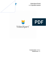 VideoXpert Portal V 3.7 Operations Manual