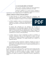 Cómo Se Creó El Poder Público en Colombia