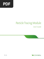 Particle Tracing Module Users Guide