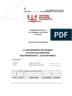 Procedimiento de Pruebas - Filosofia de Operación - Rev.d