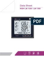 Data Sheet: RISH LM 1350 / LM 1360