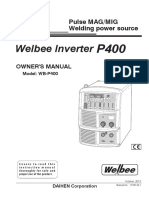 Welbee Inverter: Pulse MAG/MIG Welding Power Source