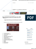 Stages of The Civil Suit As Per The Civil Procedure Code, 1908