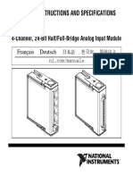 Operating Instructions and Specifications: Deutsch Français