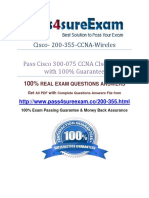 Pass4sure 200 355 Cisco CCNA Wireles Exa PDF