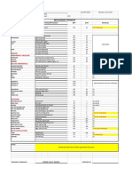 Deployment Checklist: Category Items/Particulars QTY Unit Remarks