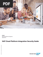 SAP Cloud Platform Integration Security Guide