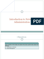 Lecture 12 - Introduction To Network Administration