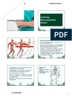 Assessing Musculoskeletal System: FEU - Institute of Nursing Health Assessment