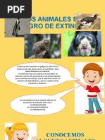 Los Animales en Peligro de Extincion