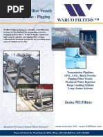 Warco Filters ™: High Capacity Filter Vessels Process - Pipeline - Pigging