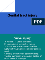 Genital Tract Injury