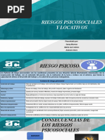 Riesgos Psicosociales y Locativos